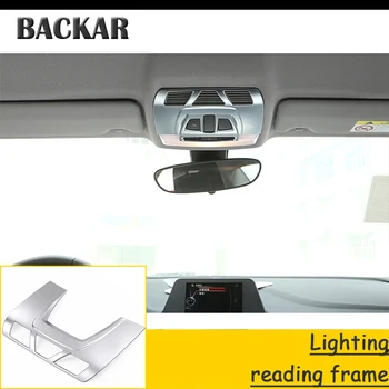 

Backar High Quality ABS Car Styling Reading Lights Frame Decorative Stickers For BMW F30 F34 F35 3 Series 320i 316i Accessories