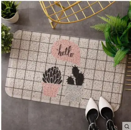 

Romantic Floral Room Floor Mats,Sweet Rose Print Carpets For Living Room Modern,Coral Fleece Bathroom Water Rug.40cm*60cm