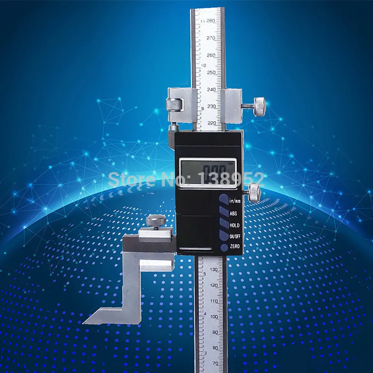 300 мм 12 дюймов цифровой высота штангенциркуль электронный высотомер