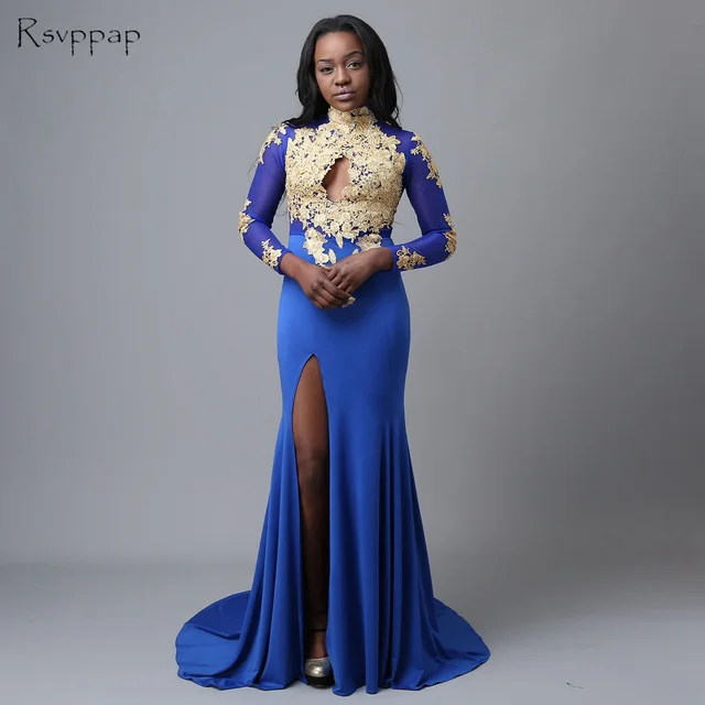 royal blue prom dresses 2018