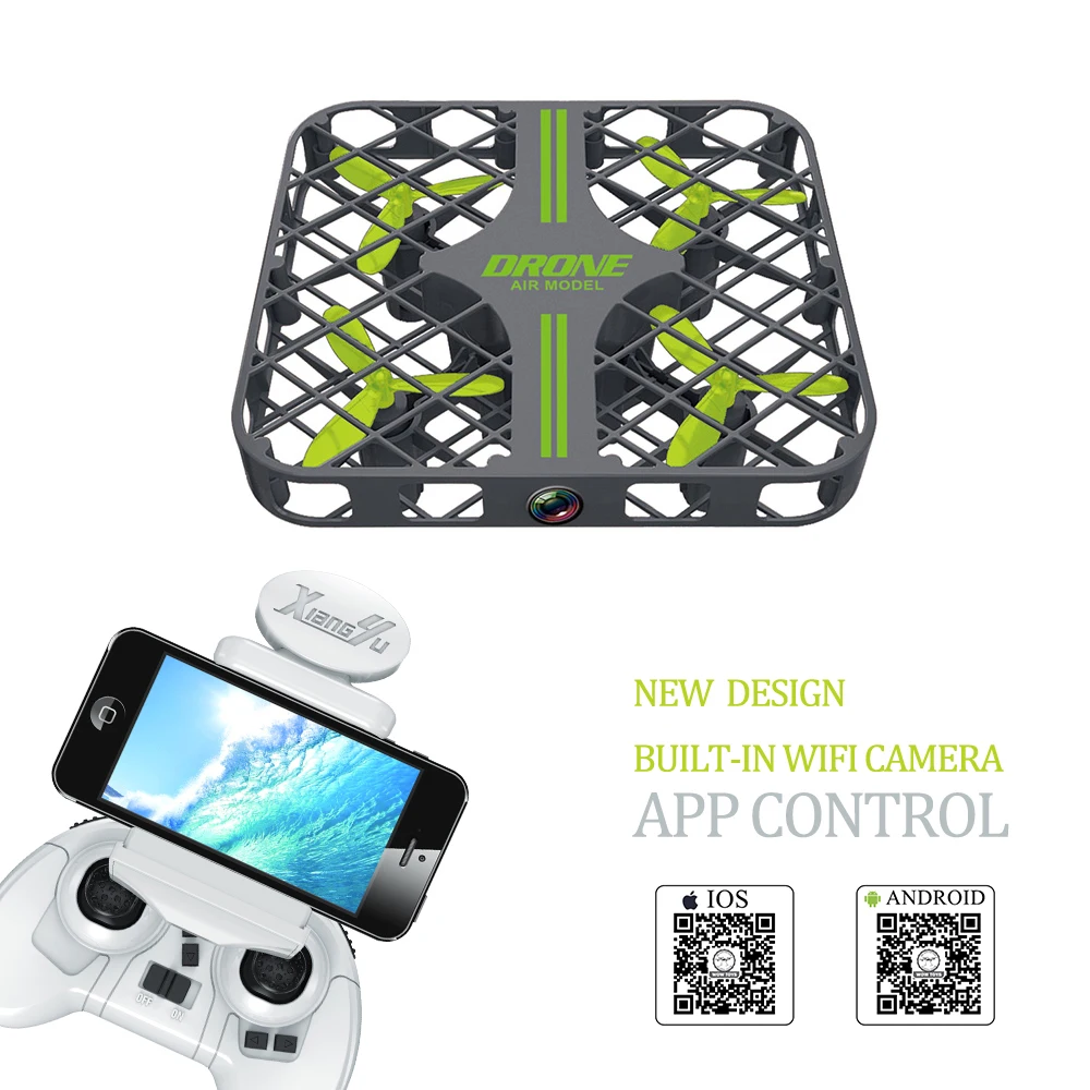 Remote & APP Control Selfie Drone Live Video with HD Drone Camera