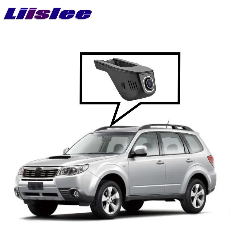 LiisLee Car Black Box WiFi DVR Dash Camera Driving Video Recorder For SUBARU Forester SJ 2014~2017 forester