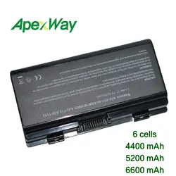 ApexWay 11,1 v 6 ячеек Аккумулятор для ноутбука Asus 90-NQK1B1000Y A31-T12 A32-T12 A32-X51 T12C 12Er T12Fg T12Jg T12Mg X51H X51L