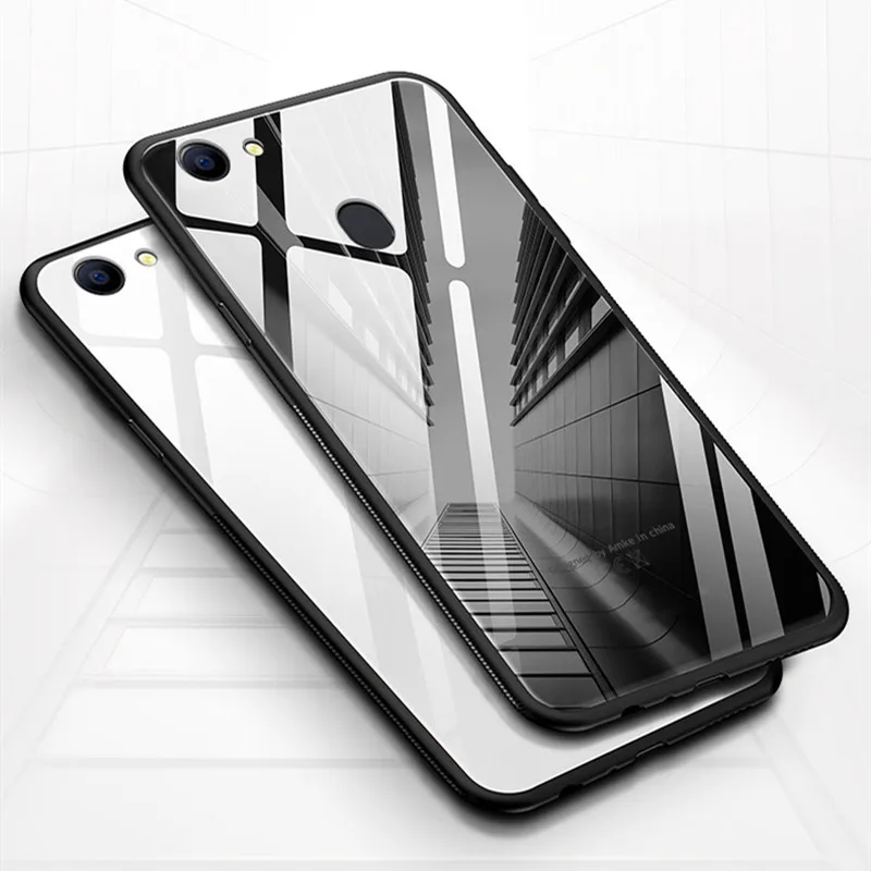 Новейший стиль стеклянный чехол для OPPO F5/A73T F5 телефона s A73 A73T сверхпрочный