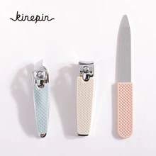 3 шт. из нержавеющей стали, пилочка для ногтей триммер для стрижки комплект косые мозолей бритвы ногтем Cutter машинки инструменты с силиконовой ручкой