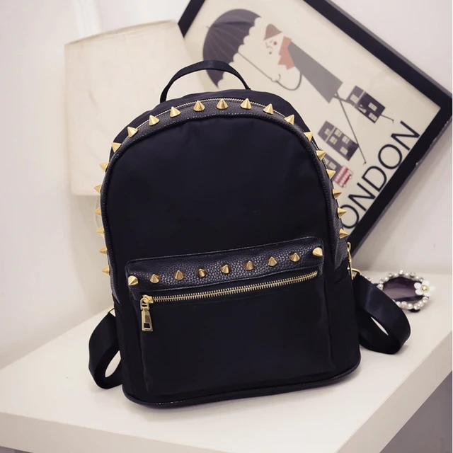 www.strongerinc.org : Buy Reader brand female small cute black leather backpack women korean vintage ...