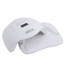 54 Вт Сушилка для ногтей Светодиодная УФ-лампа для ногтей Гель-лак отверждения лампа с нижней 30 s/60 s таймер лампа для ЖК-дисплея для сушки ногтей