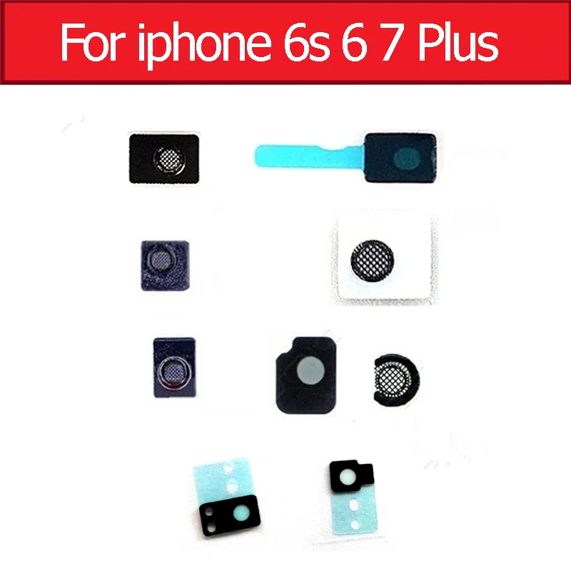

Genuine new Rear microphone dust mesh for iPhone 6 6s 7 plus Anti-noise dust protection cover between Flash ligh to camera parts