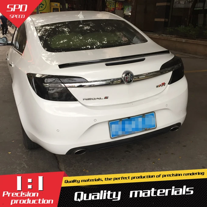 

For Buick Regal Spoiler High Quality ABS Material Car Rear Wing Primer Color Rear Spoiler For Buick Regal Spoiler 2013-2015