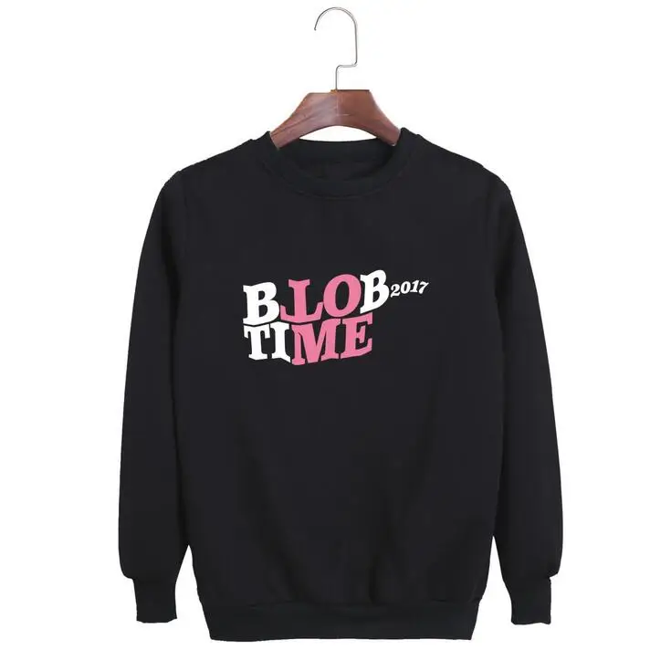

Btob born to beat btob time concert same printing fashion hoodie unisex spring kpop fans pullover o neck thin sweatshirt S-3XL