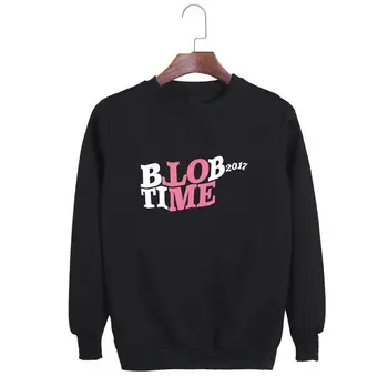

Btob born to beat btob time concert same printing fashion hoodie unisex spring kpop fans pullover o neck thin sweatshirt S-3XL