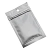 5 Size Resealable Zip Lock Golden Matte Clear Plastic Bag Dried Food Package Pouches Cosmetic Electronic Grocery Packing Bag 5
