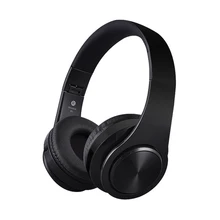 Stereo Handsfree Headfone Casque Audio Headphones Bluetooth Headset Earphone Wireless Headphone for Computer PC Aux Head Phone
