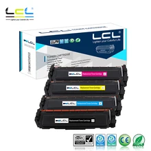 LCL 410A 410X CF410A CF410X CF411X CF412X CF413X(4-Pack) Тонер-картридж совместимый для hp color LaserJet Pro M452dn/M477fdw