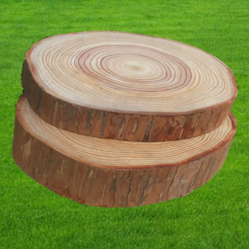 30pcs Plain Wood Wooden Embellishment Blank Heart Wood Slices Discs Natural Wood Color Birch Tree DIY Crafts Easter Decor #13