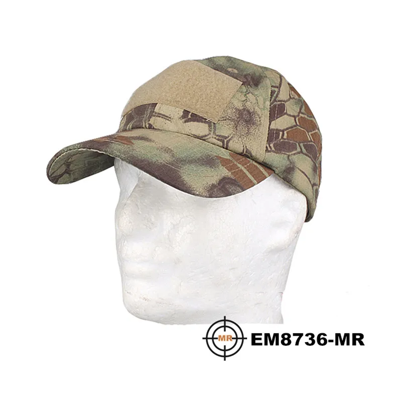 EM Бейсболка Военная армейские кепки с 35% хлопок 65% полиэстер Защита от царапин, ткань в сеточку Kryptek Mandrake EM8736 - Цвет: MR