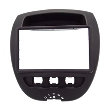 2 Din автомобиля DVD Facia для Toyota * Aygo */Citroen * C1/ g * eot 107 2014-2005 фасции тире комплект радио панель стерео Накладка