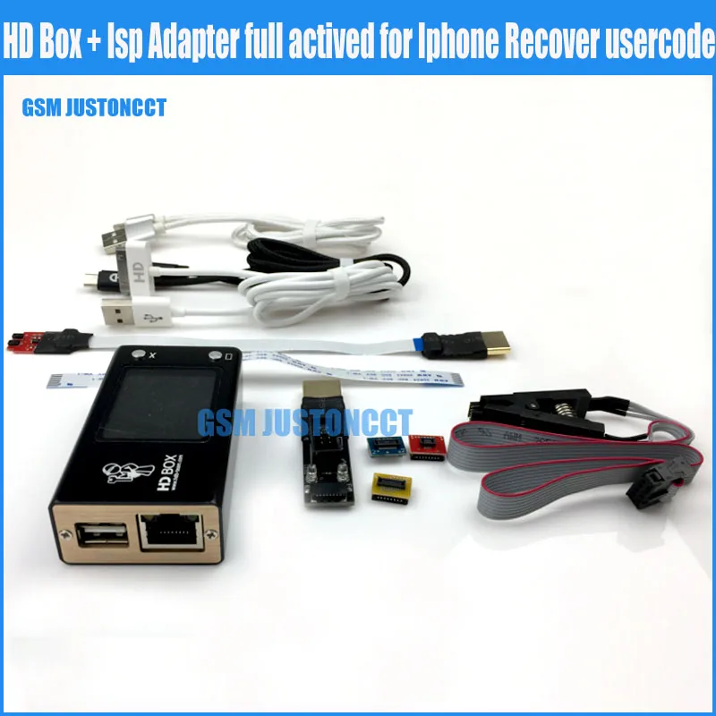 Ip box HD Box с Isp адаптером полностью активированным для Iphone восстанавливает код
