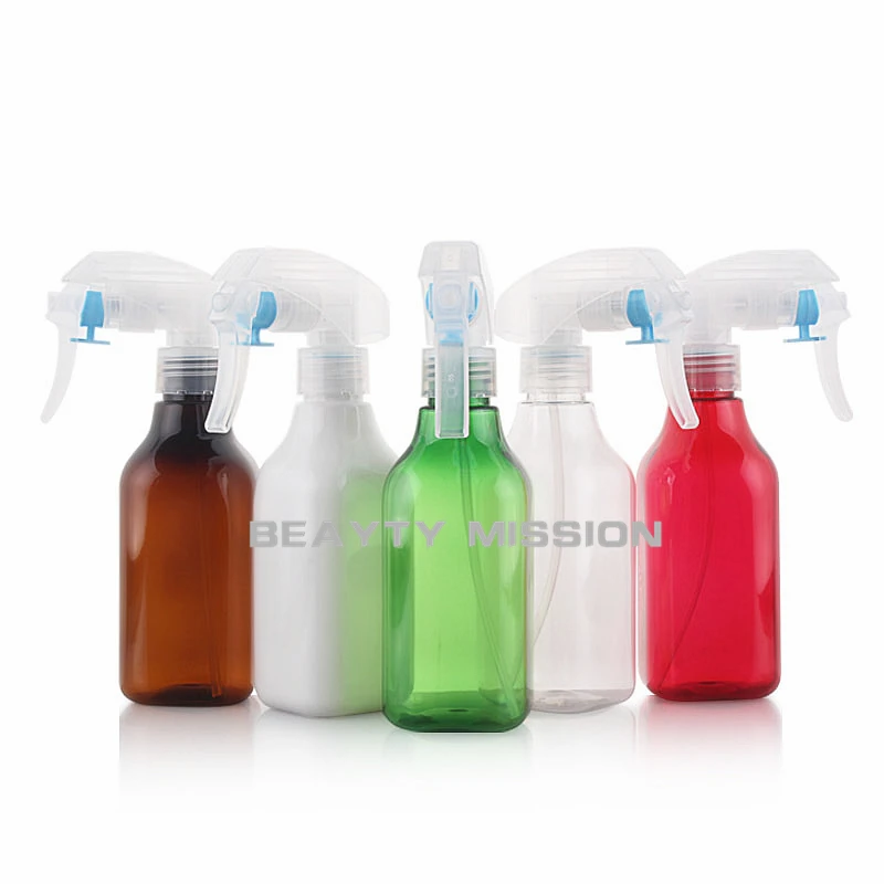 Download 200ML Brown/White/Clear/Green/Red Square Plastic Bottle ... Yellowimages Mockups