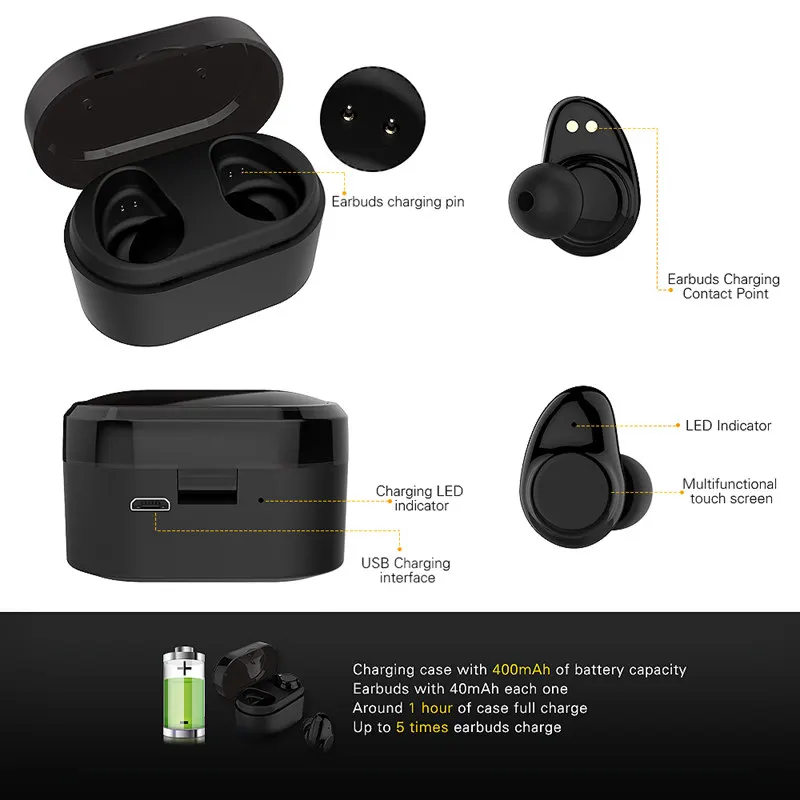 bluetooth earphone headphone