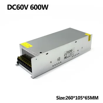 

600W 60V 10A Single Output Switching power supply for LED Strip light AC to DC LED Driver power suply 600w