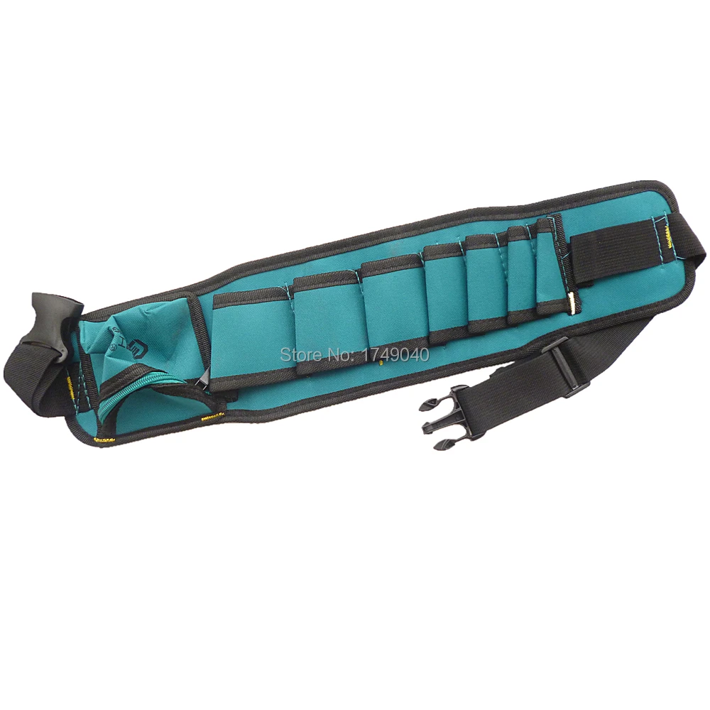 Hardware Mechanics Canvas Tool Bag Belt Utility Kit Multi Pocket Pouch