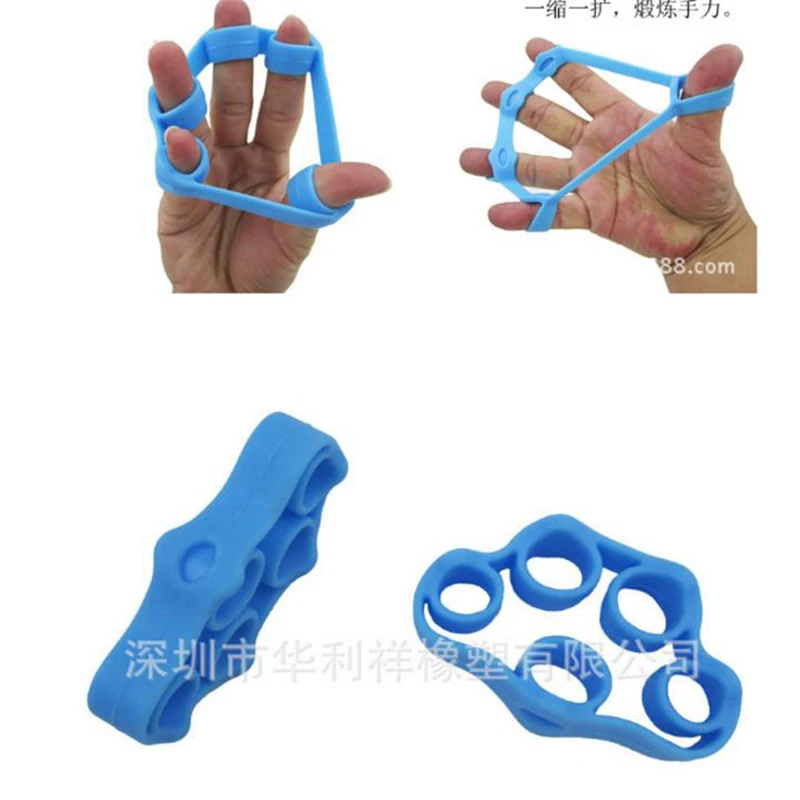 

1 Pc Hand palm Finger Resistance Simulators Bands Finger Stretcher Hand Exerciser Grip Strength Wrist Exercise Finger Trainer