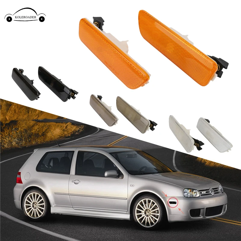Turn Signal Lamp Indicators Front Side Marker Lights Blinker For Vw
