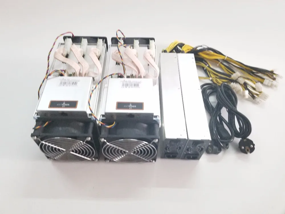 2 шт AntMiner V9 4T 4th/s с БП Bitcoin Miner Asic Miner Btc BCH Miner лучше чем AntMiner S9 S9i T9+ WhatsMiner M3 E9