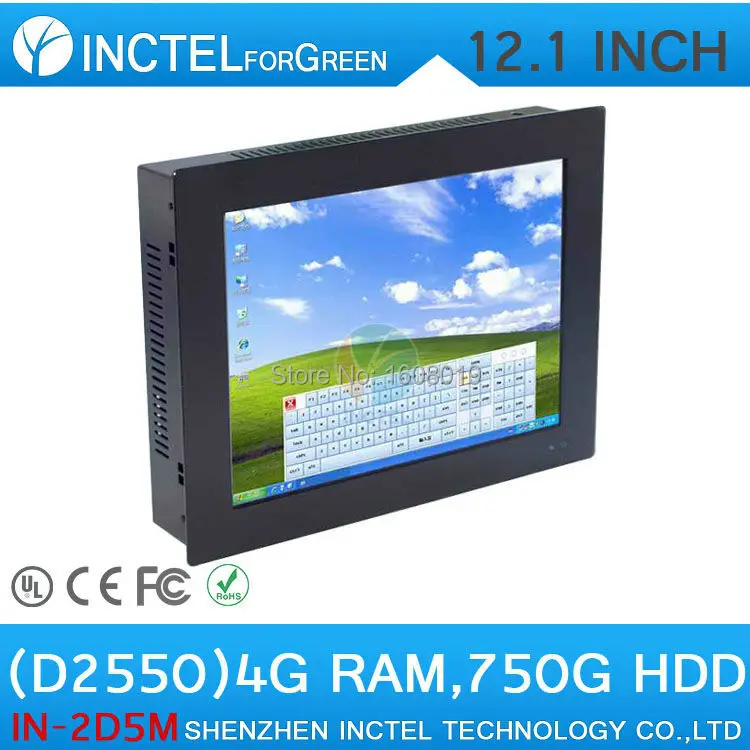 

Hot Sale All ine one computer touchsreen pc Five wire Gtouch using high-temperature ultra thin panel with 4G RAM 750G HDD