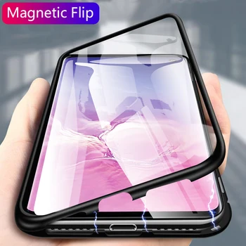 

360 full cover back+front tempered glass case for Samsung S10 Plus phone coque for Samsung Galaxy S10 S10e S 10 Plus e s10plus