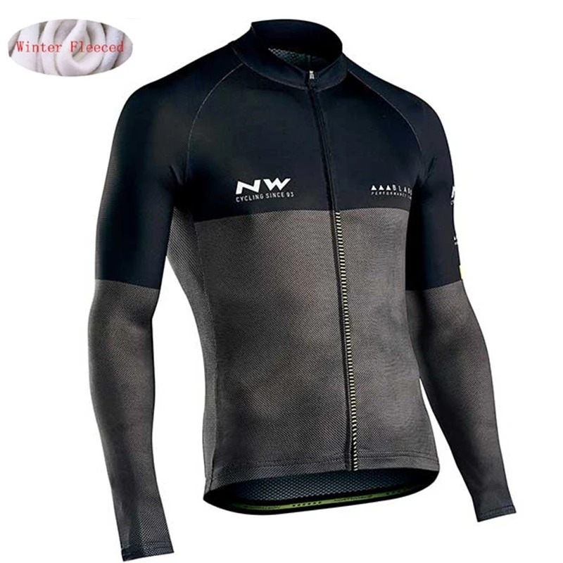 

NW 2019 Pro team Men Cycling Jackets Winter Thermal Fleece Jersey Bicycle Cycling Warm MTB Bike Clothing Jacket Multiple choices