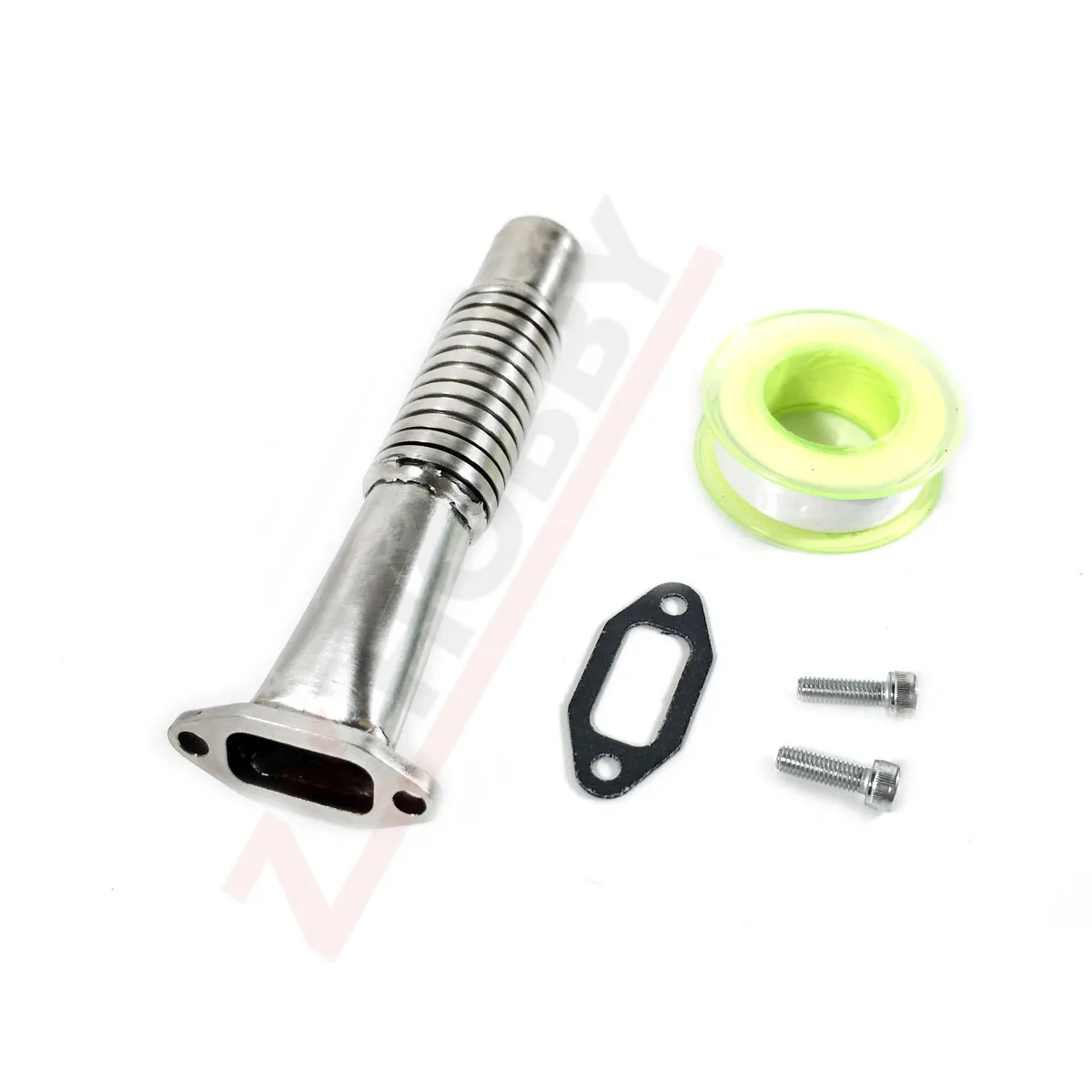 1set DLE35RA Metal Bellows Pipe Flexible Header Exhaust Pipe with