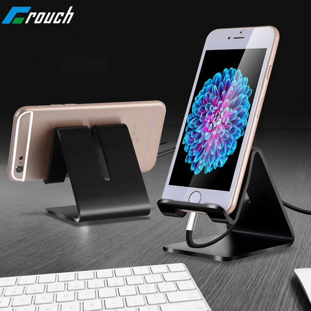 Universal Aluminium Metall Telefon Ständer Halter Für iphone SE 6 s 7 8 X Für Samsung Note 8 Tablet
