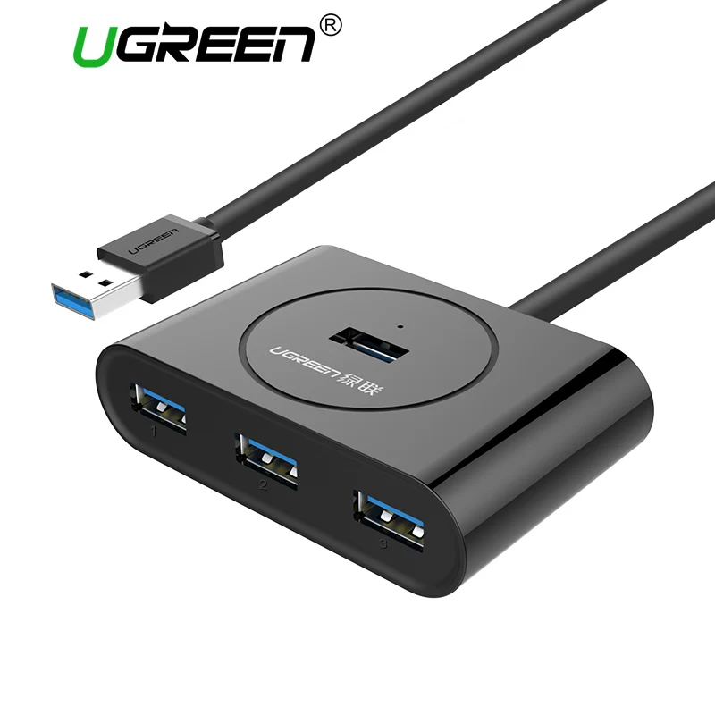 Ugreen Multi USB 3 0 Hub 4 Port Usb Splitter With LED Indicator For PC Laptop