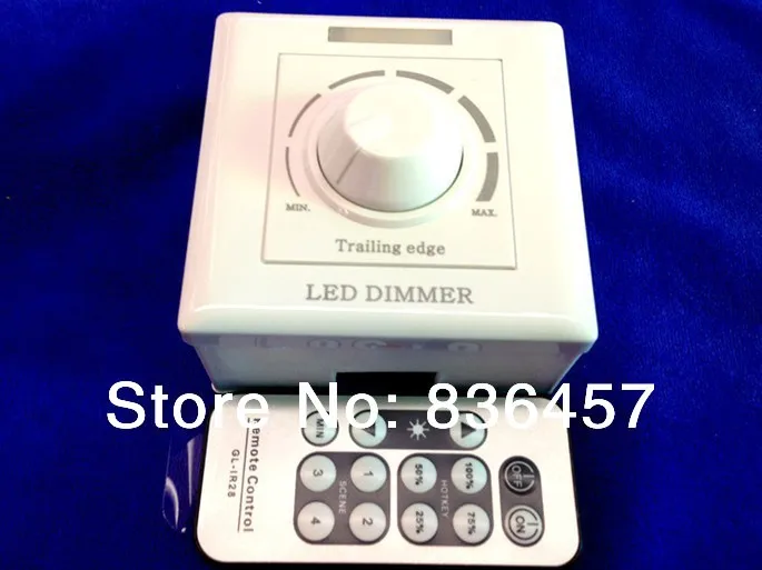 Dimmers DC 12 24V 300W wireless remote dimmer switch Knob Remote