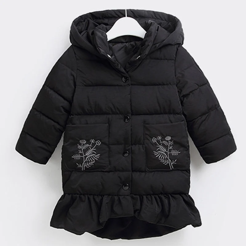 KEAIYOUHUO/ г.; зимнее пальто для девочек; куртки для девочек; одежда; толстый пуховик; одежда для детей; пальто с длинными рукавами; Верхняя одежда для детей