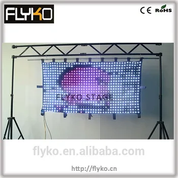 

Free shipping china sexy video curtain led display