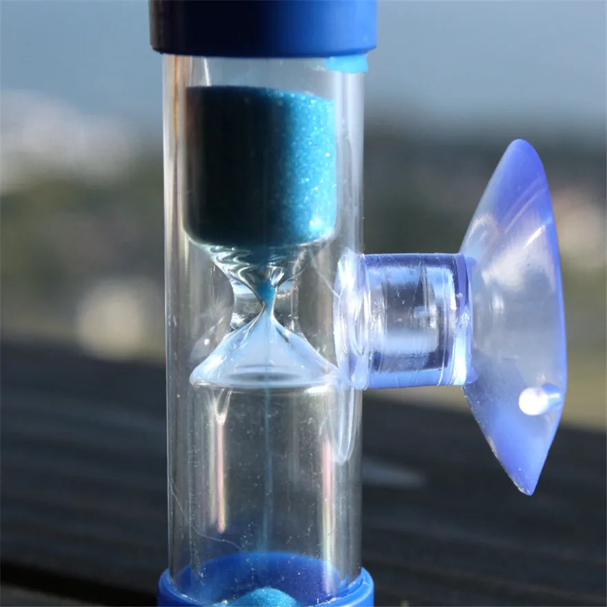 

New Mini Hourglass for Shower Timer/Teeth Brushing Timer with Suction Cup Timer Hourglass #0110 A1#