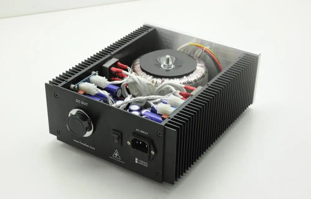  TeraDak 380W DC12V 10A 12V8A 5V15A PC computer music dedicated linear power supply