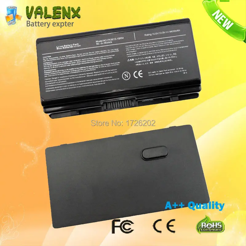 

laptop Battery PA3615U-1BRM PA3615U-1BRS PABAS115 for Toshiba L40 10.8V 4400mah pa3615u pa3615 3615