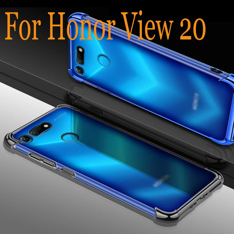 Для huawei Honor View 20 чехол Силиконовый противоударный для huawei Honor View 20 прозрачный защитный чехол для телефона s