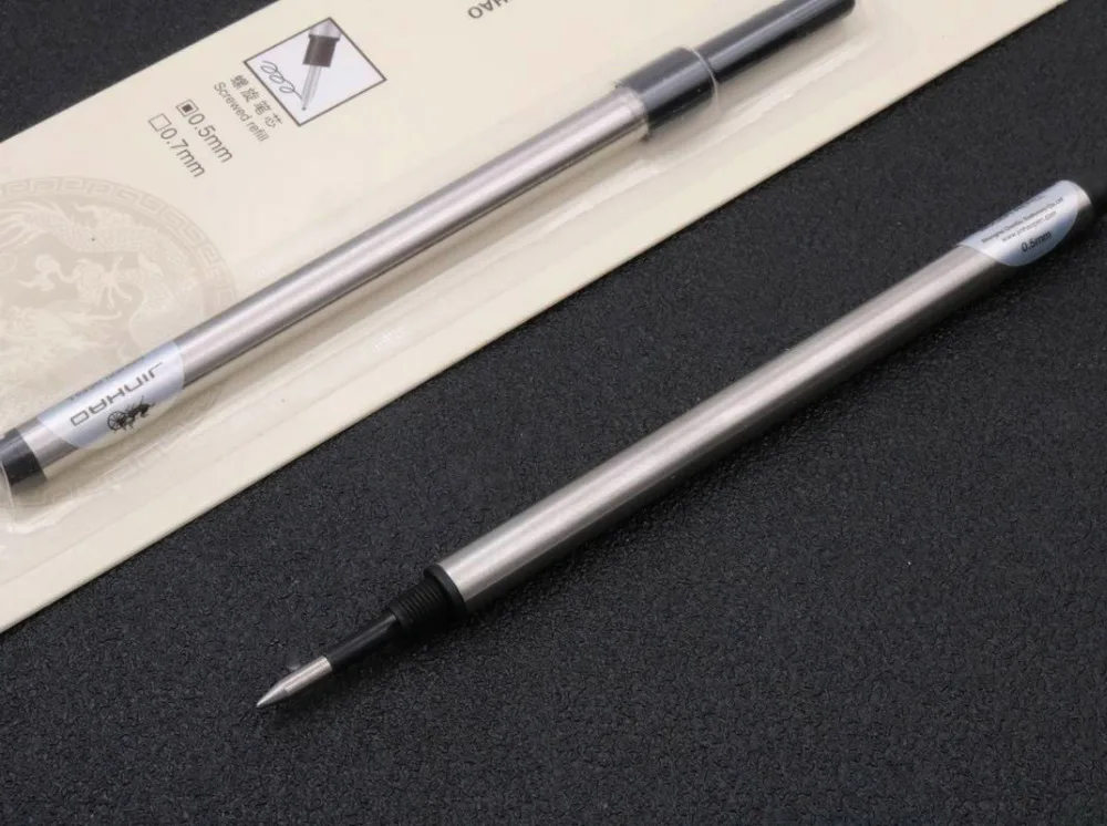 

2pc jinhao fit 159 599 189 950 black Offer Special Ink Revolving RollerBall Pen refills