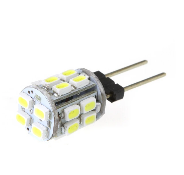 Бесплатная доставка Светодиодная лампа G4 12 В 1206 SMD 20 светодиодов Белая