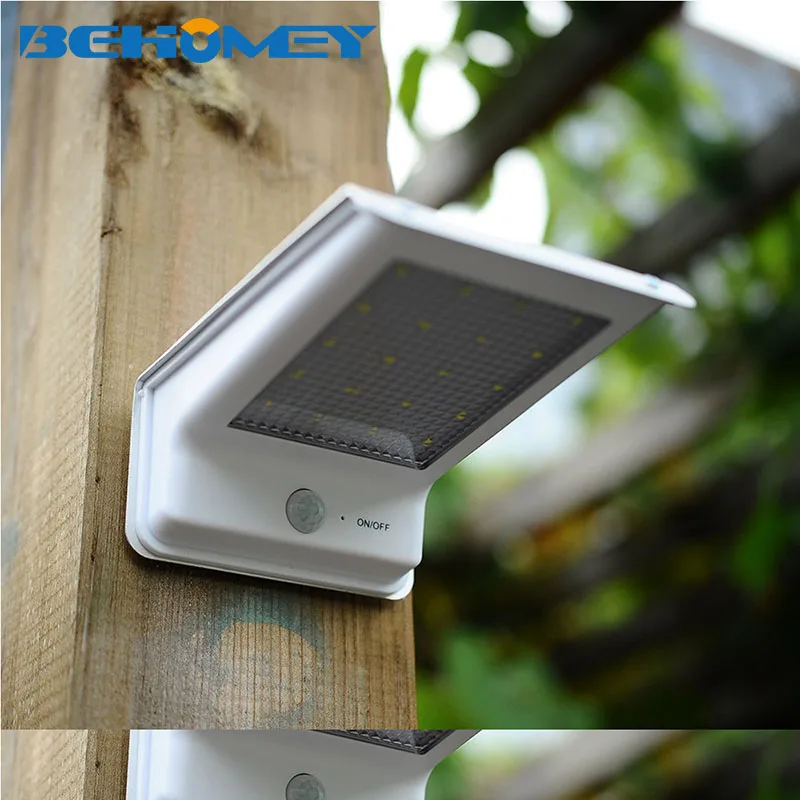 Hot 49LED Solar Light Ultra-thin Wireless PIR Motion Sensor Lamp Ip65 Waterproof Outdoor wall lamp Balcony Garden Lights | Лампы и