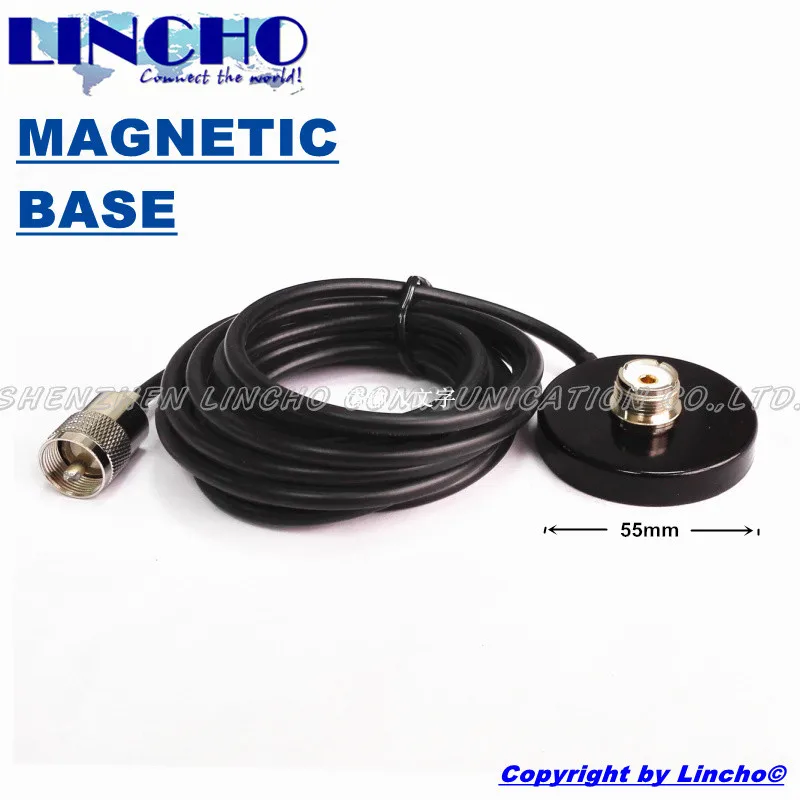 imágenes para 3 metros RG58U SO239 PL259 antena de radio de coche pequeño mini soporte base magnética femenina masculina imágenes para 3 metros RG58U SO239 PL259 antena de radio de coche pequeño mini soporte base magnética femenina masculina