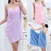 Women Bathing Robes Wearable Towel Dress Girls Women Womens Lady Fast Drying Beach Spa Magical Nightwear Sleeping Shirts Clothes ► Photo 1/6