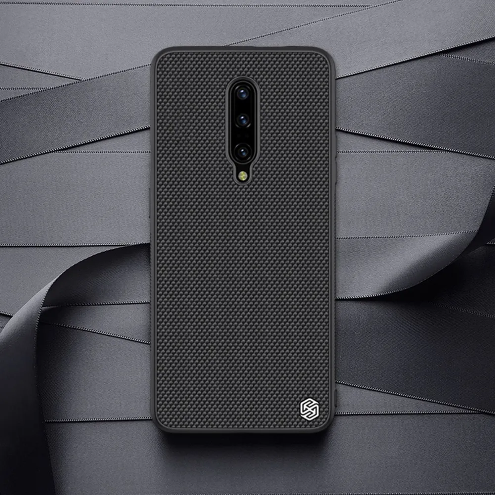 

for Oneplus 7 Pro case Nillkin Textured Nylon Fiber case for Oneplus7 for one plus 7 case back cover Non-slip durable business