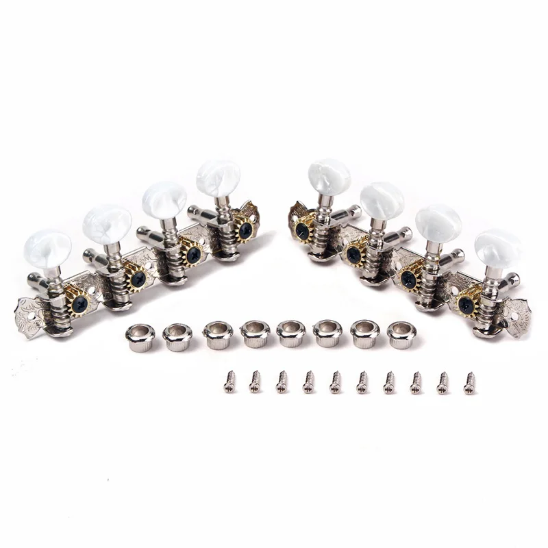 

Musical Instrument Accessories Mandolin String Button Mandolin Guitar Siamese Button Tuning Peg Knob Up Reel Set