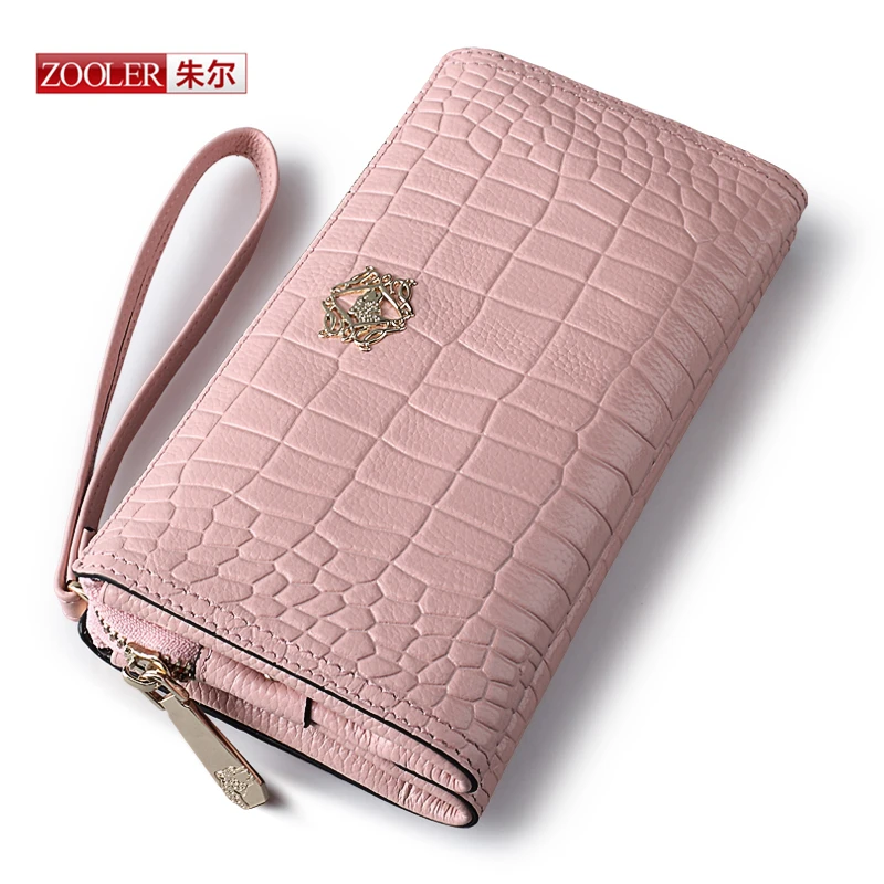 ZOOLER New arrival Genuine leather Day Clutches fashion Party clutches ladies casual classic black bags for